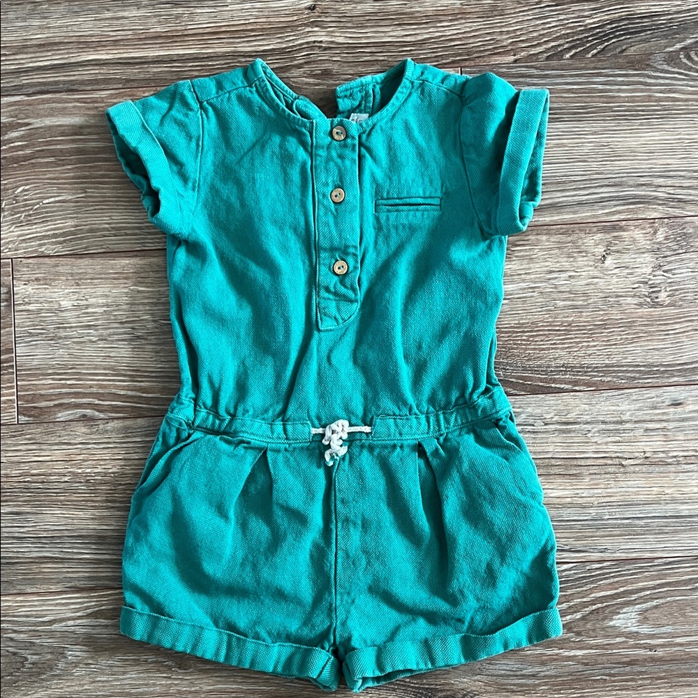 Zara Turquoise Kids Romper